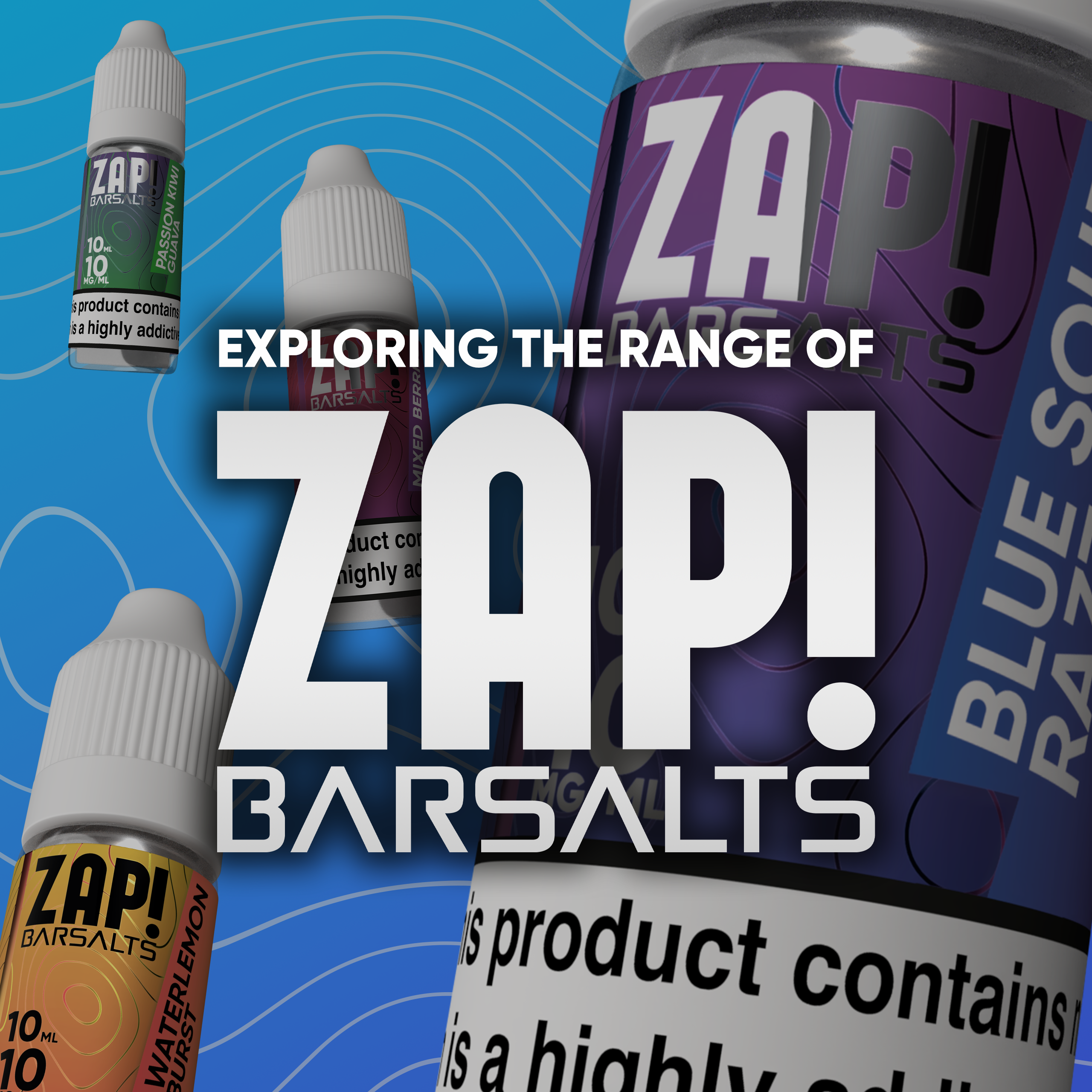 A Flavorful Journey: Exploring the ZAP! Bar Salts Range