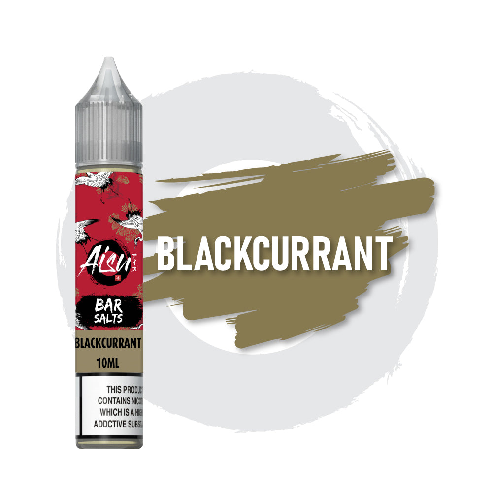 AISU Blackcurrant 10ml BAR SALTS 50/50