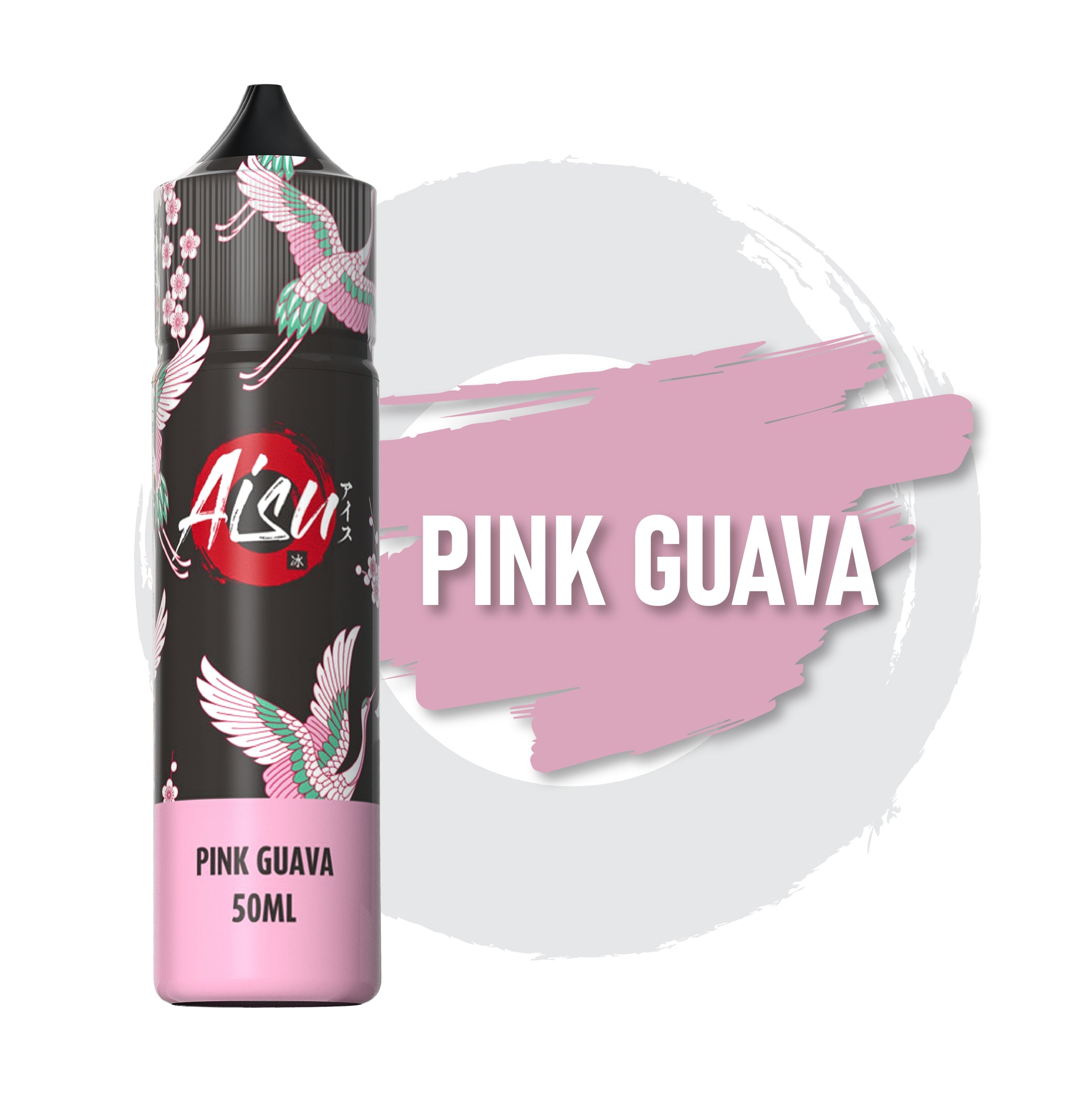 AISU Pink Guava 50ml e-liquid  e-liquid bottle