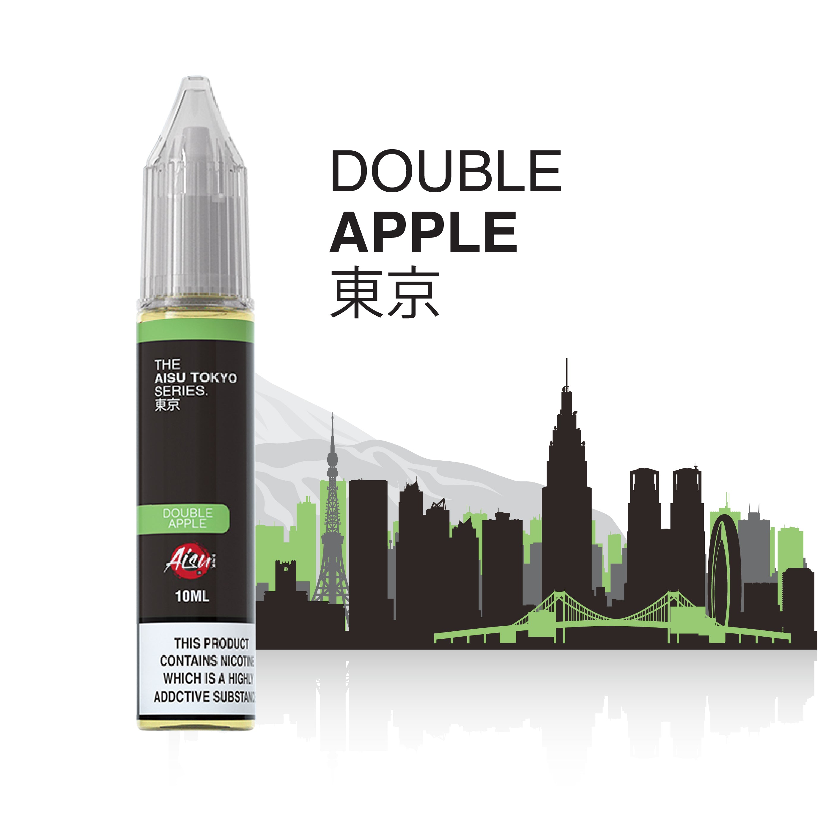 double apple vape juice AISU TOKYO Double Apple 10ml Nic Salts
