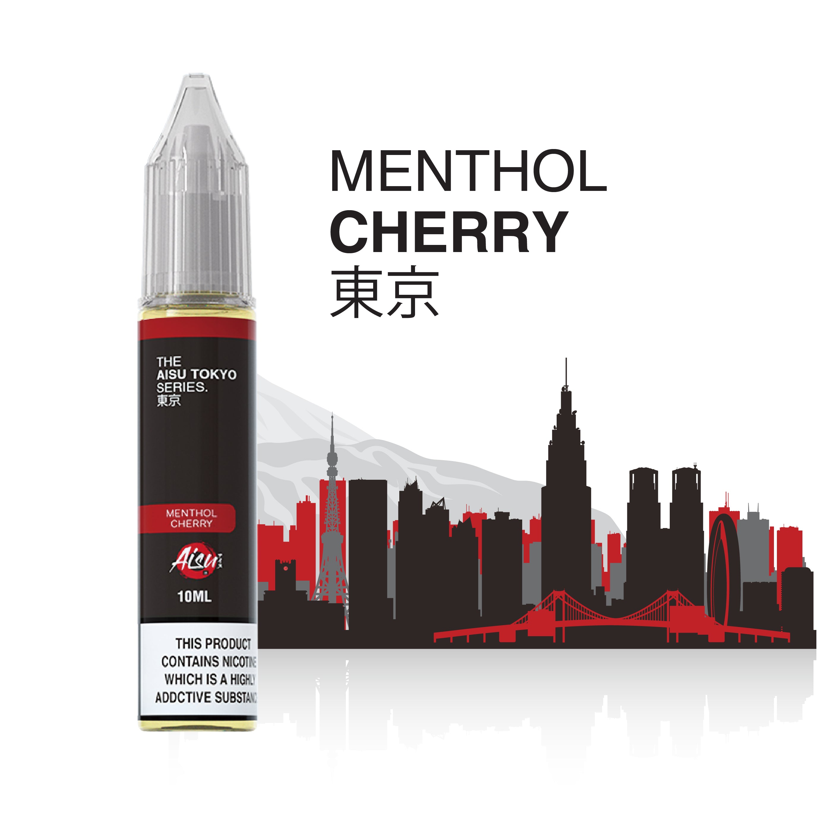 AISU TOKYO Menthol Cherry 10ml Nic Salts AISU TOKYO Menthol Cherry 10ml Nic Salts
