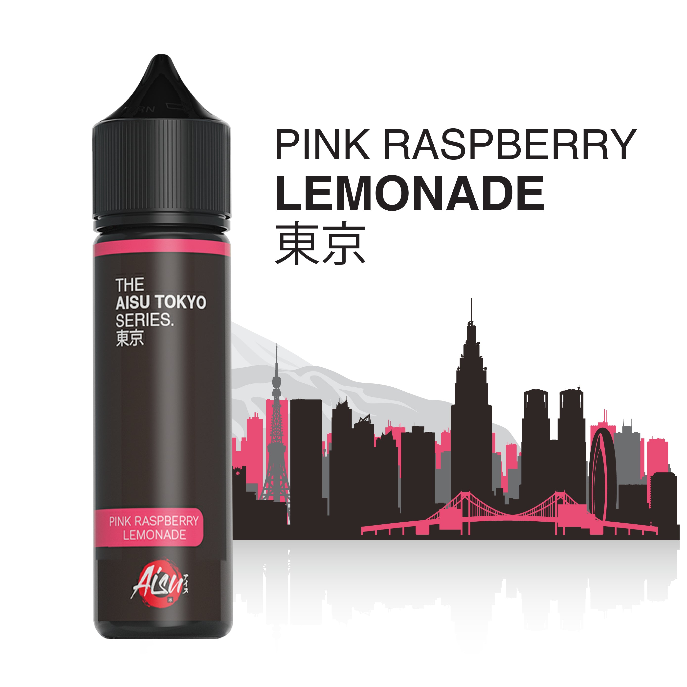 AISU TOKYO Pink Raspberry Lemonade 0mg | 50ml Shortfill + Nic Salt 9 AISU TOKYO Pink Raspberry Lemonade 0mg | 50ml Shortfill + Nic Salt 9