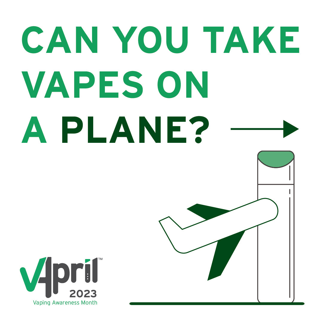 Darf man im Flugzeug E-Zigaretten mitnehmen?