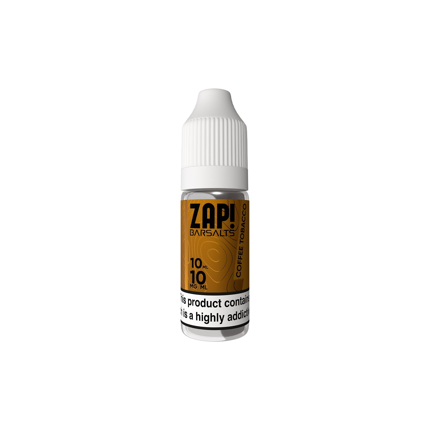 Zap! Bar Salt Coffee Tobacco Premium Nicotine Salt E-Liquid Range for Vapers