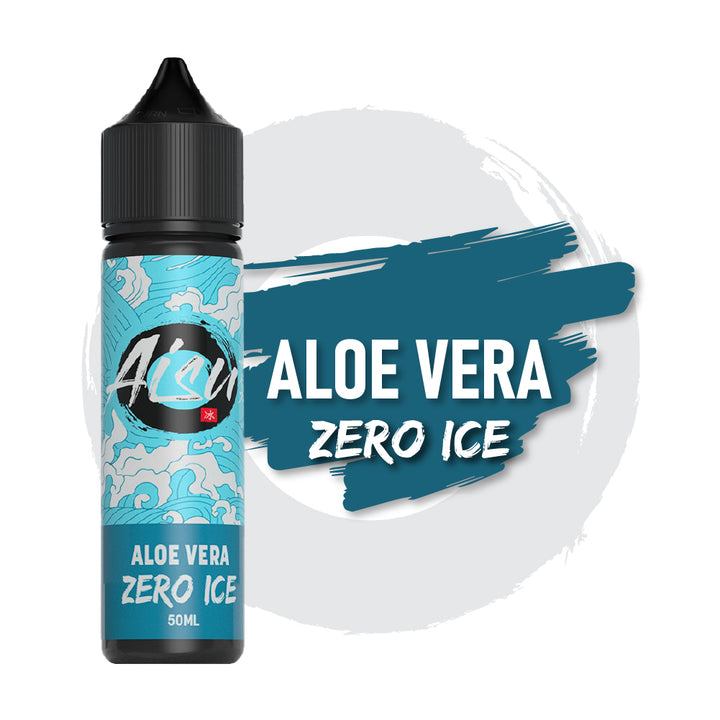 AISU Aloe Vera ZERO ICE 50ml 0mg e-liquid bottle