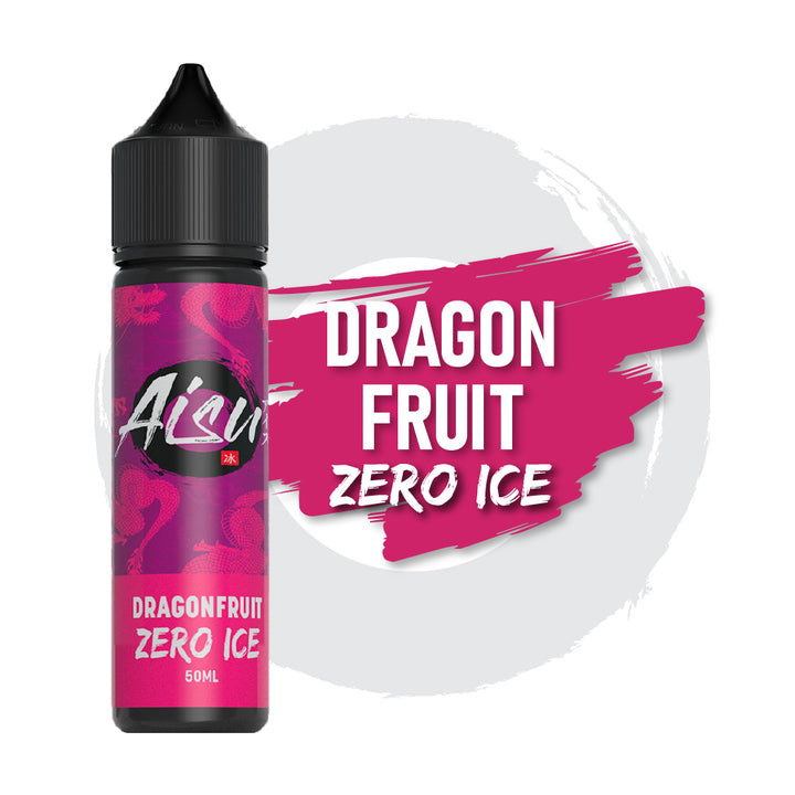 AISU Dragonfruit ZERO ICE 50ml e-liquid bottle