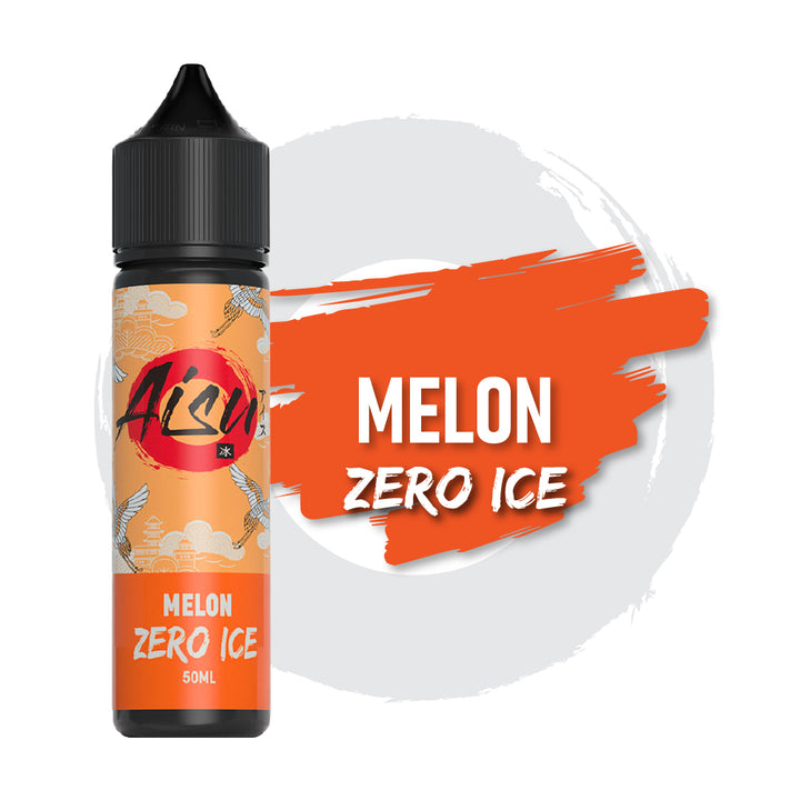 AISU Melon ZERO ICE 50ml e-liquid bottle