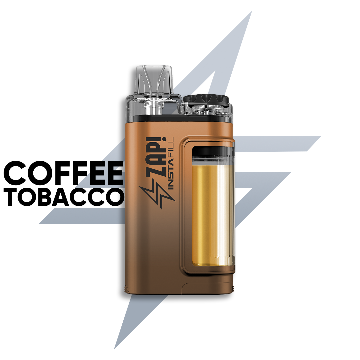 ZAP! Instafill Coffee Tobacco 20 mg 3500 Züge Vape-Gerät