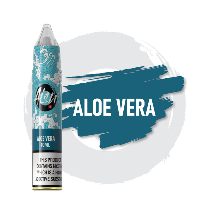 Bouteille d'e-liquide AISU Aloe Vera 10 ml 50/50 sels de nicotine