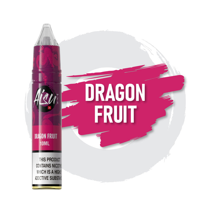AISU Dragon Fruit 10ml 30/70 Nic Salts e-liquid bottle