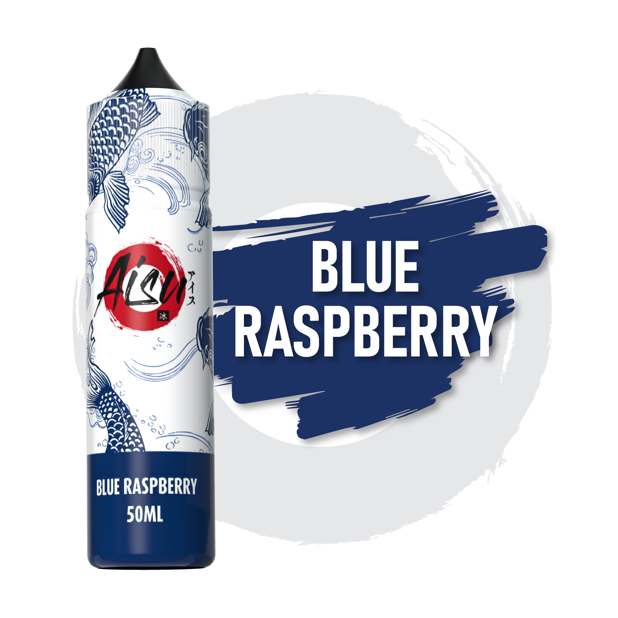 AISU Blue Raspberry 50 ml E-Liquid E-Liquid-Flasche