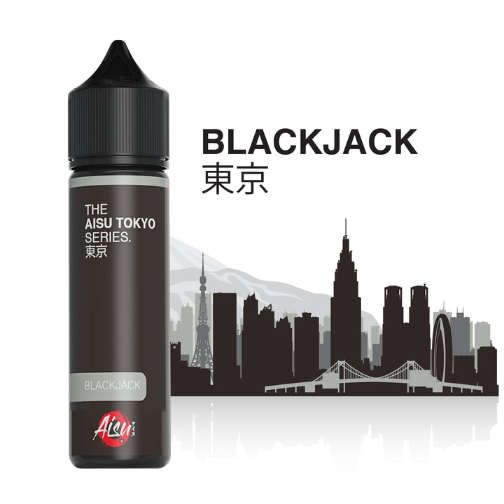 AISU TOKYO Blackjack 50ml e-liquid bottle