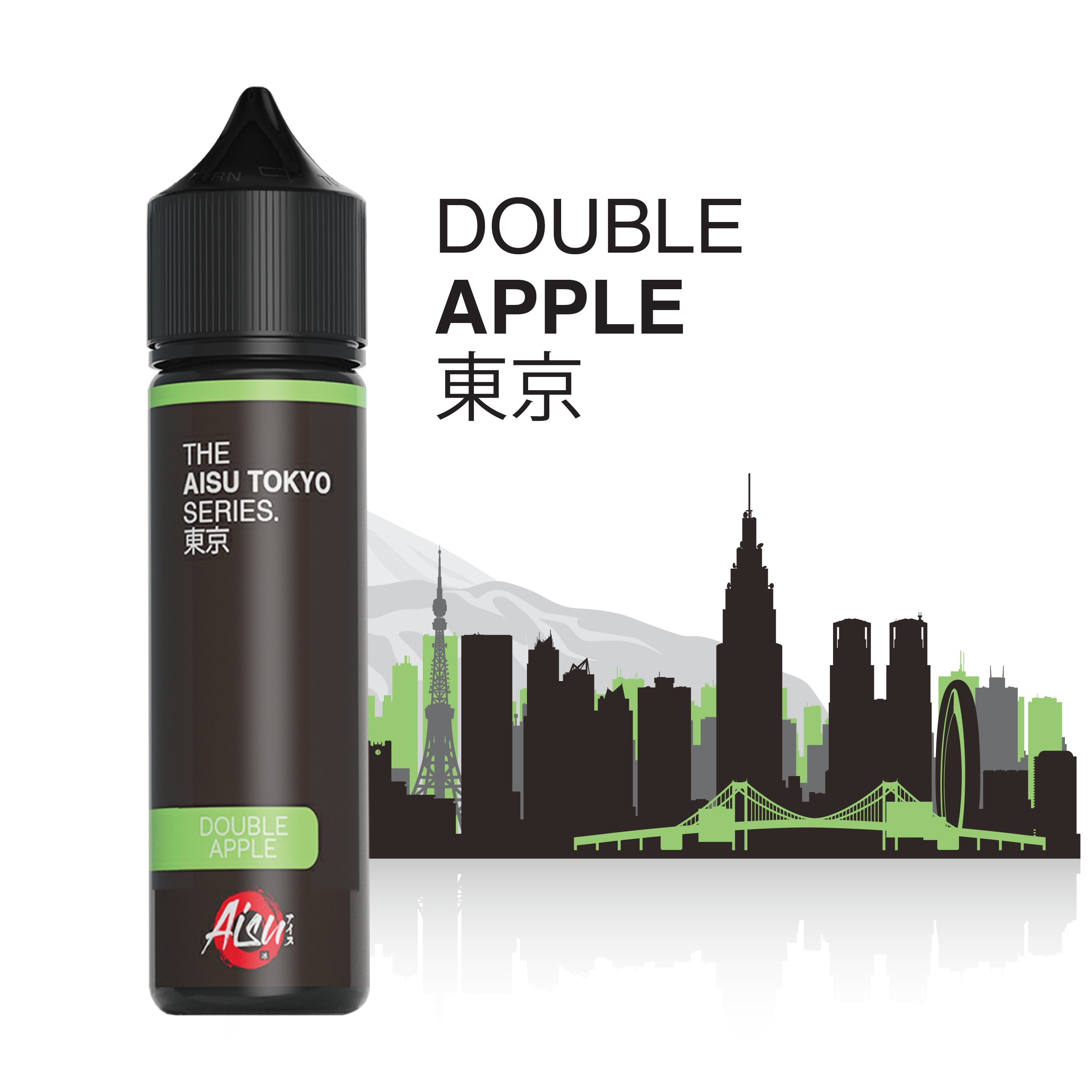 Botella de e-líquido AISU TOKYO Double Apple 50ml