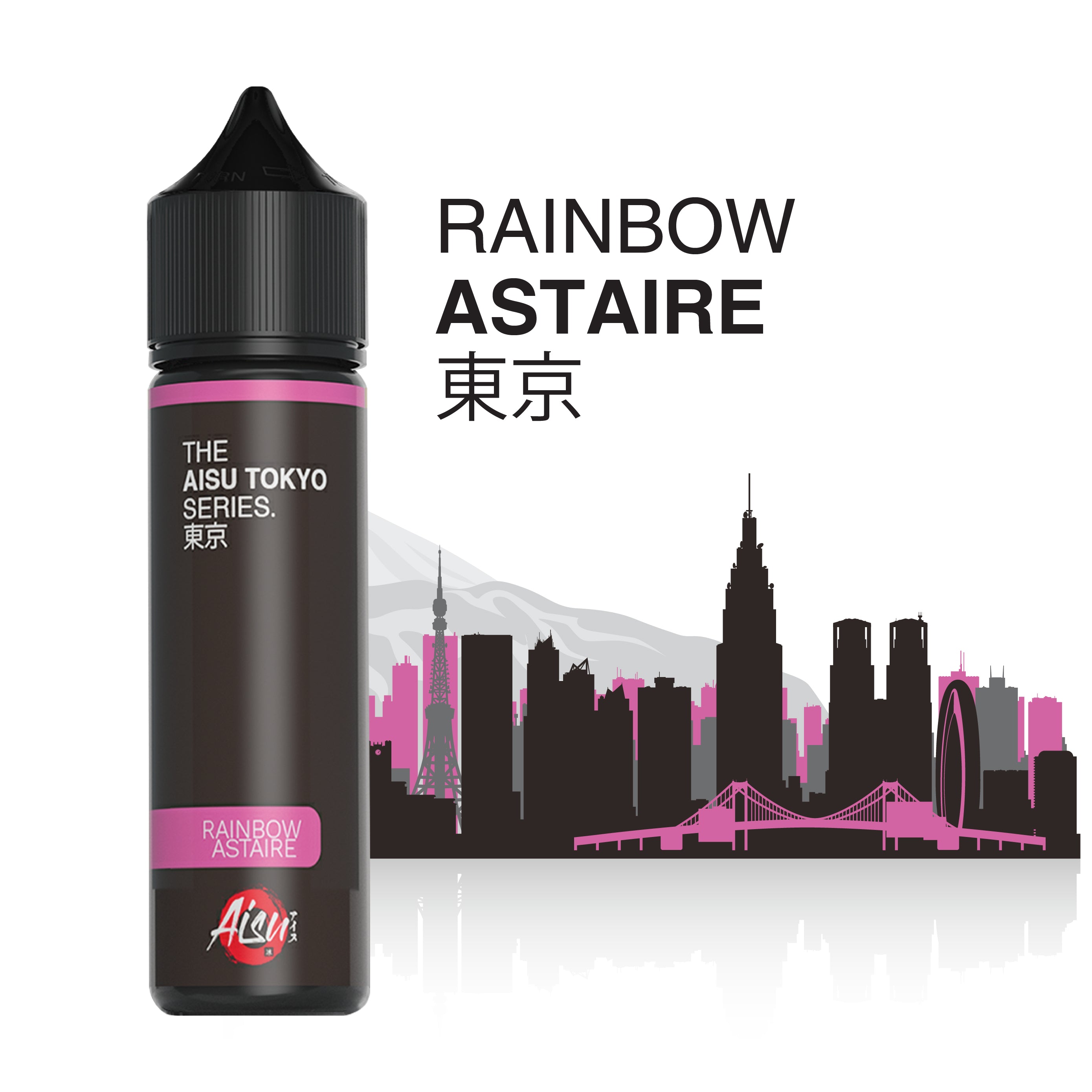 AISU TOKYO Rainbow Astaire 50ml e-liquid bottle