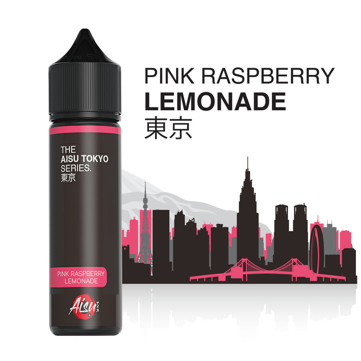 AISU TOKYO Pink Raspberry Lemonade 50ml e-liquid bottle
