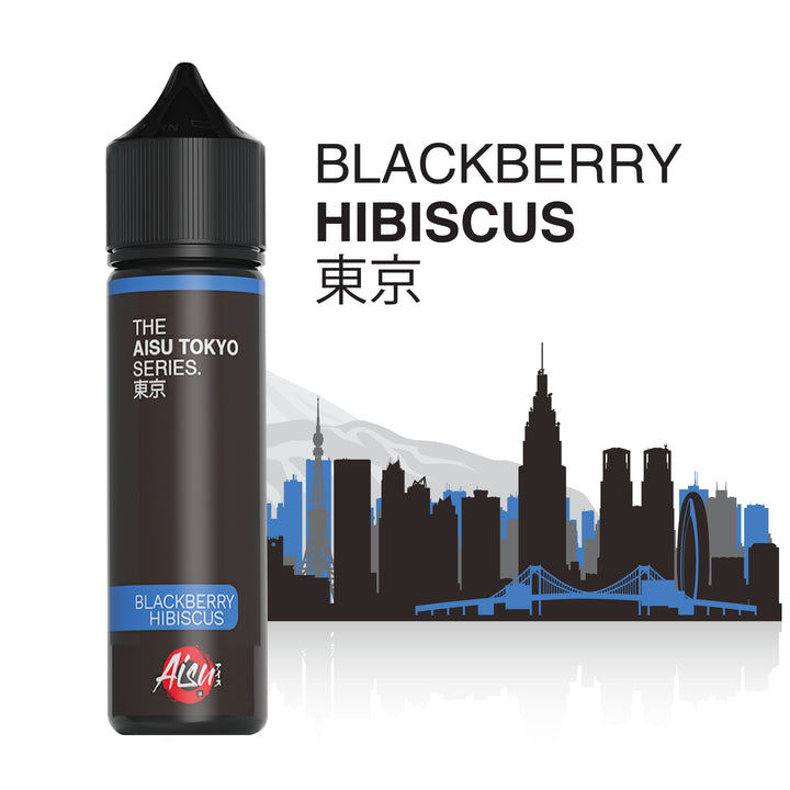 AISU TOKYO Blackberry Hibiscus 50ml e-liquid bottle