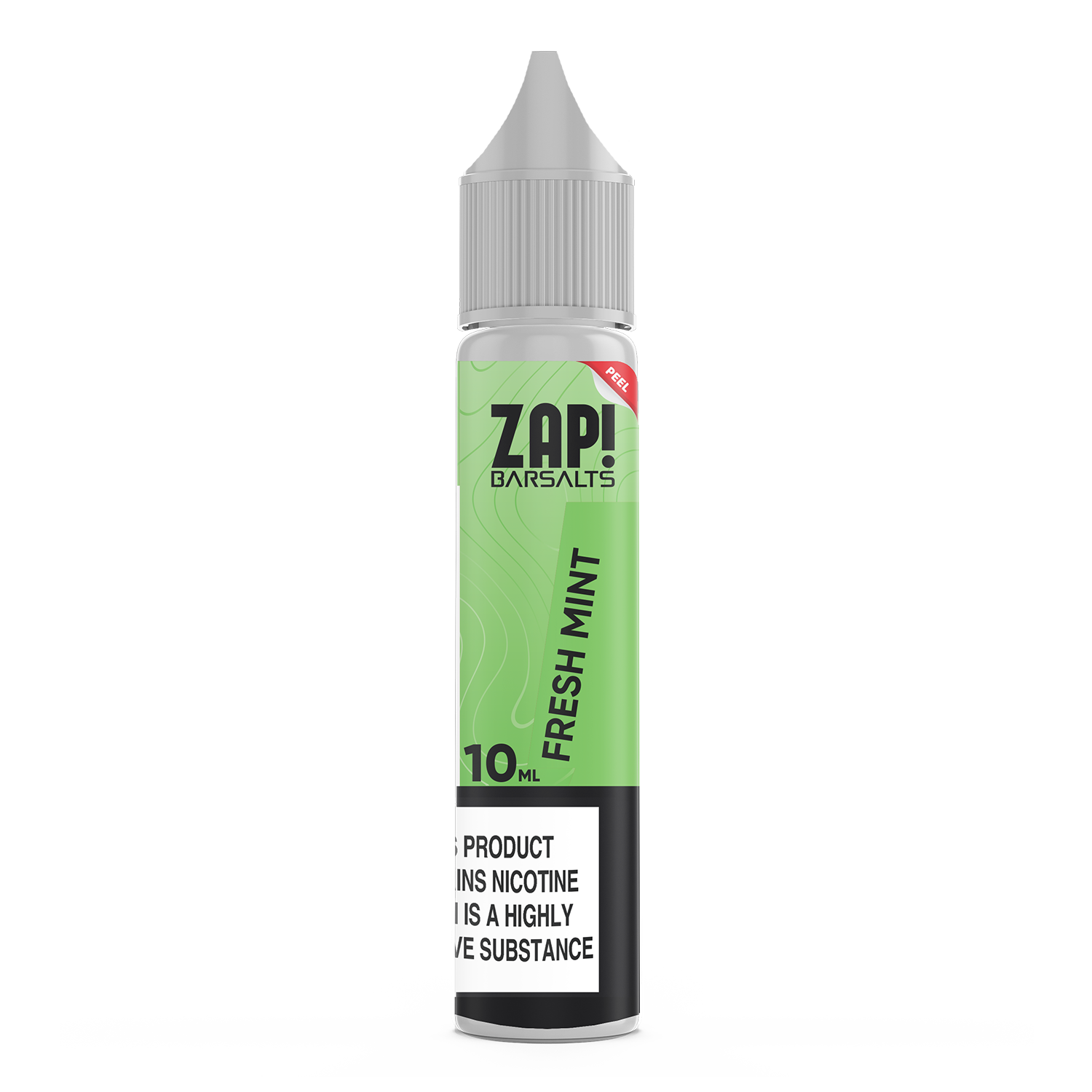 Zap! Bar Salt Fresh Mint Nicotine Salt E-Liquid for Pod Devices and Refilling