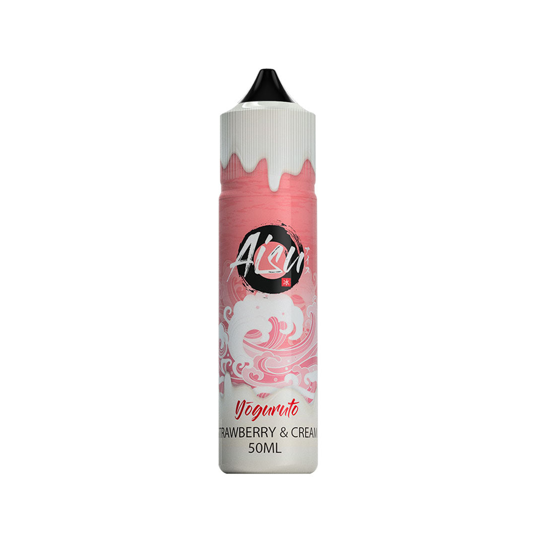 Aisu Yogurt Fraise & Crème Flacon e-liquide 50ml